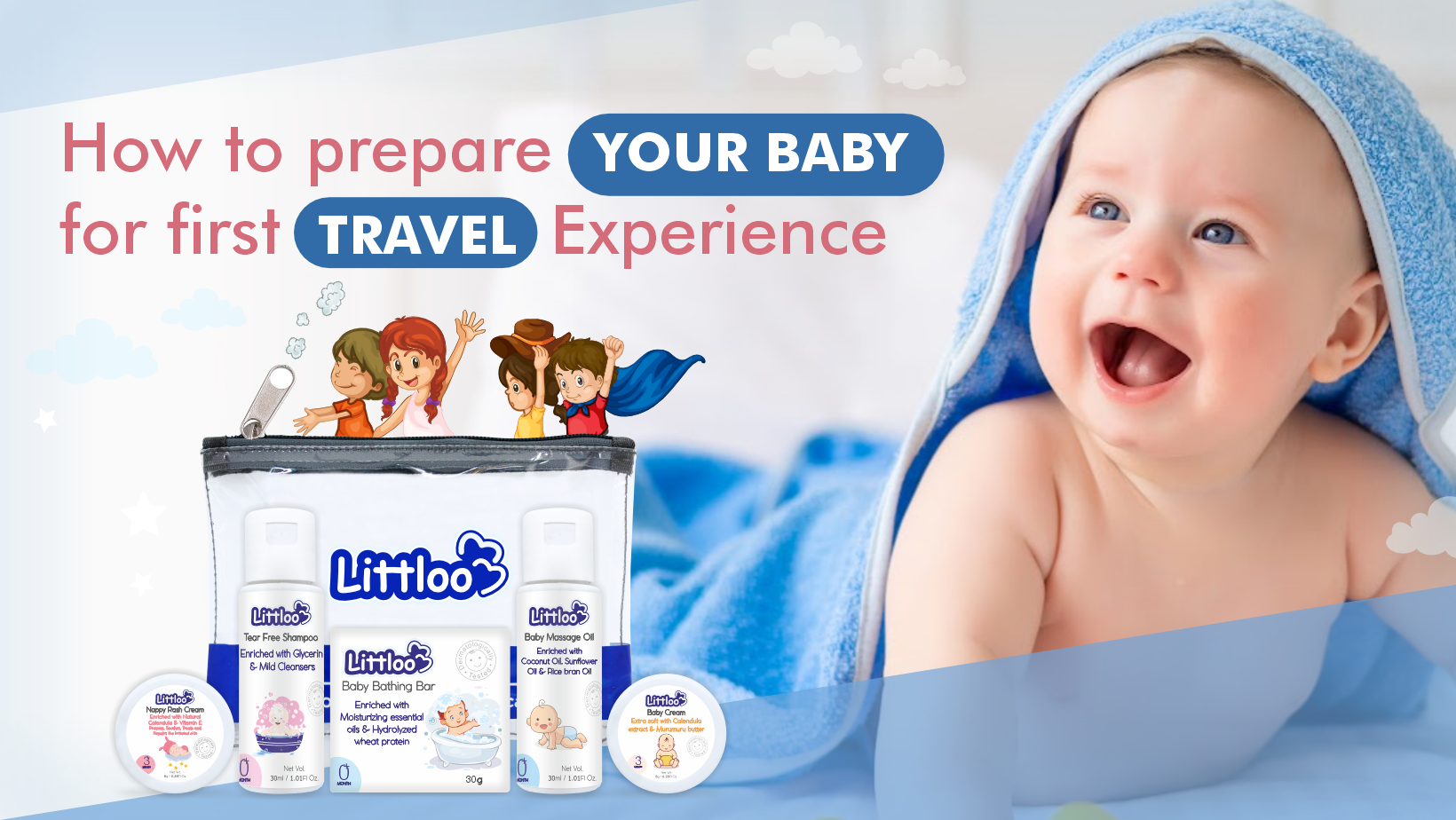 How to prepare your baby for first travel experience