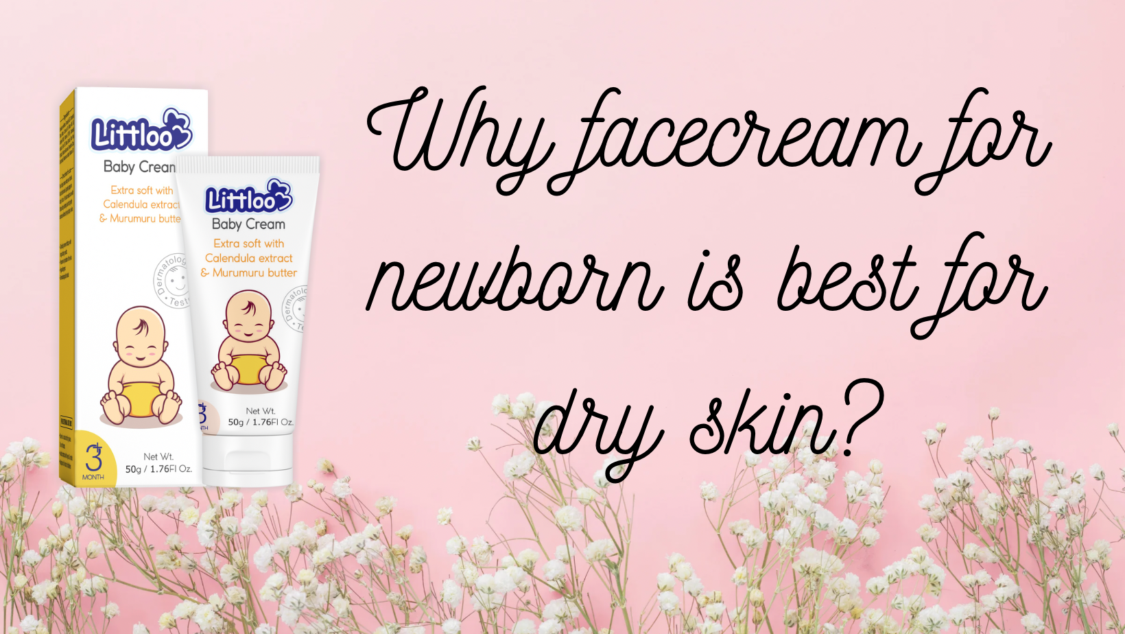 Why face cream for newborn is best for dry skin