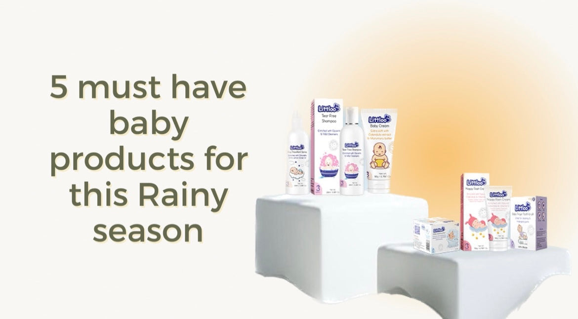 5 Must have baby care products for this rainy season