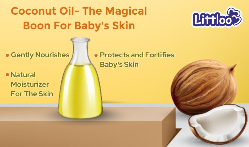 benefits of coconut oil on baby skin