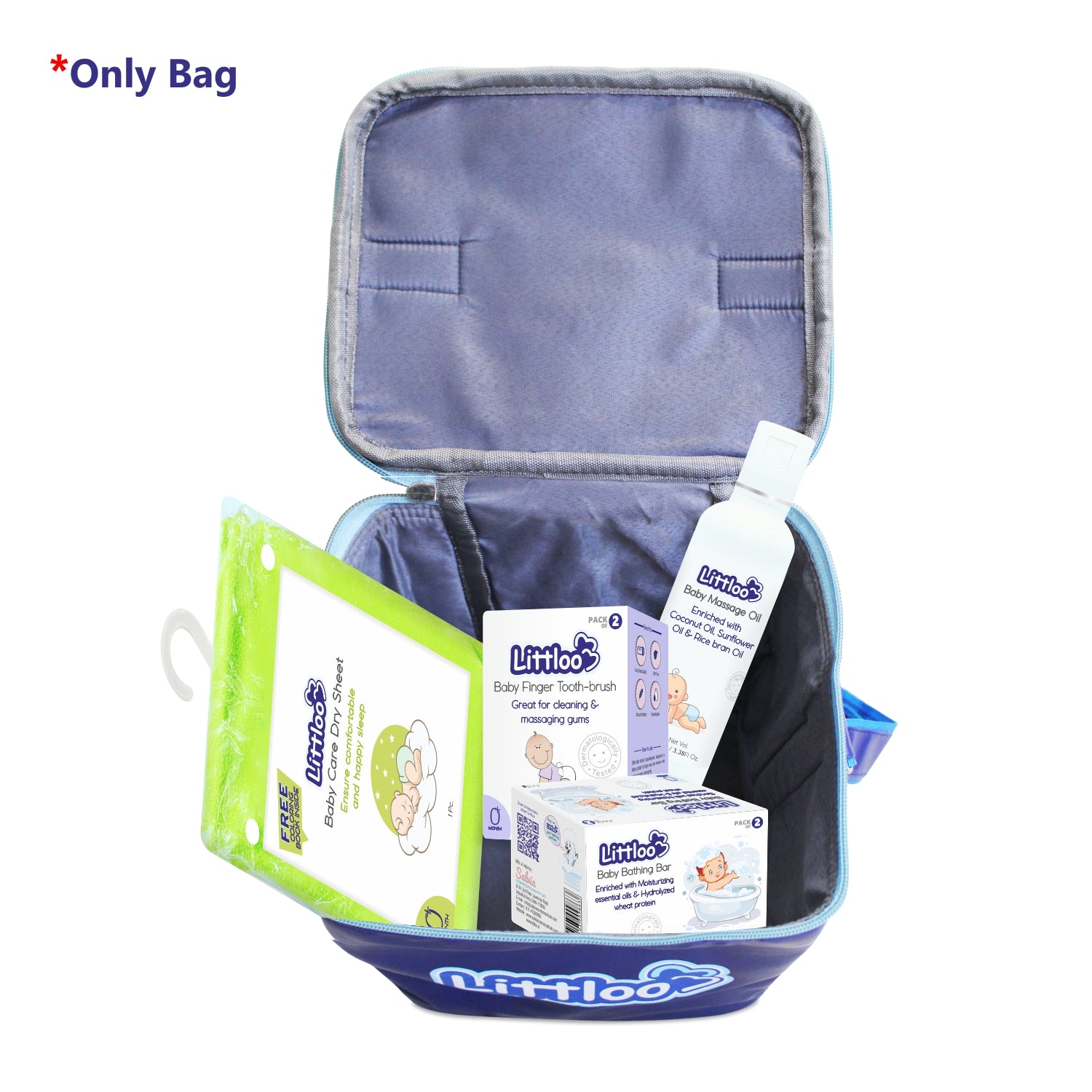Littloo Carry Bag | Multipurpose Baby Bag For Travel - Littloo