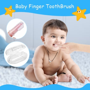 Baby Silicone Finger ToothBrush - 2 Packs - Littloo