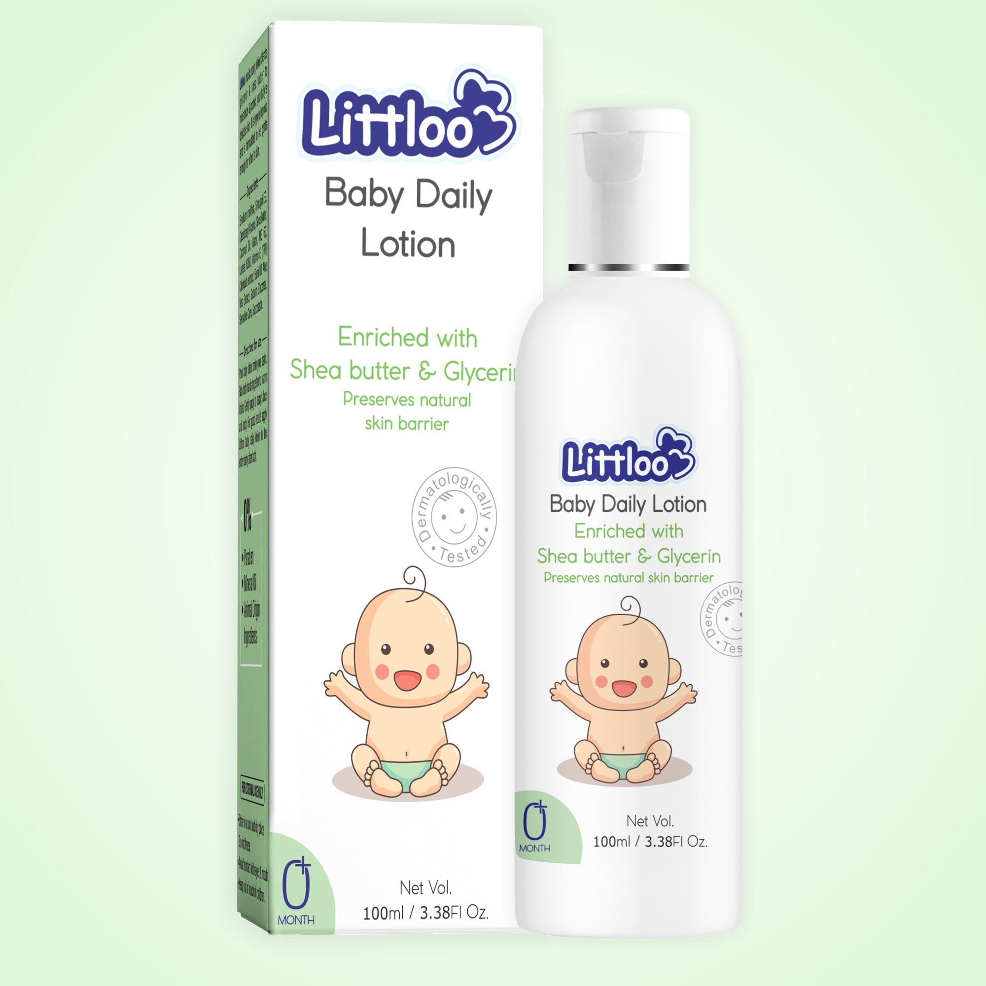 Littloo Best Baby Lotion with <br>Shea Butter Glycerin - Littloo