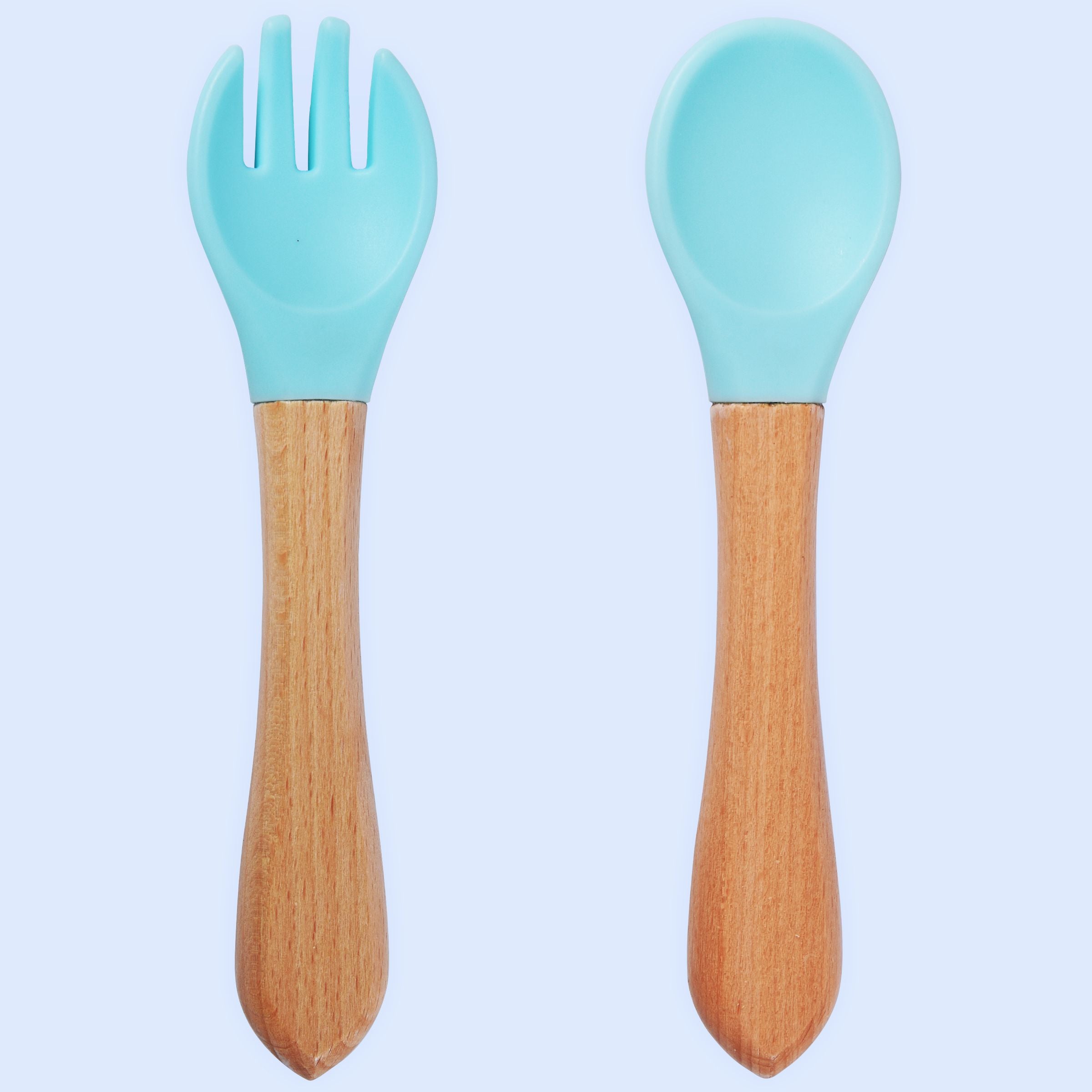Littloo Wooden Spoon and Fork Set - Littloo