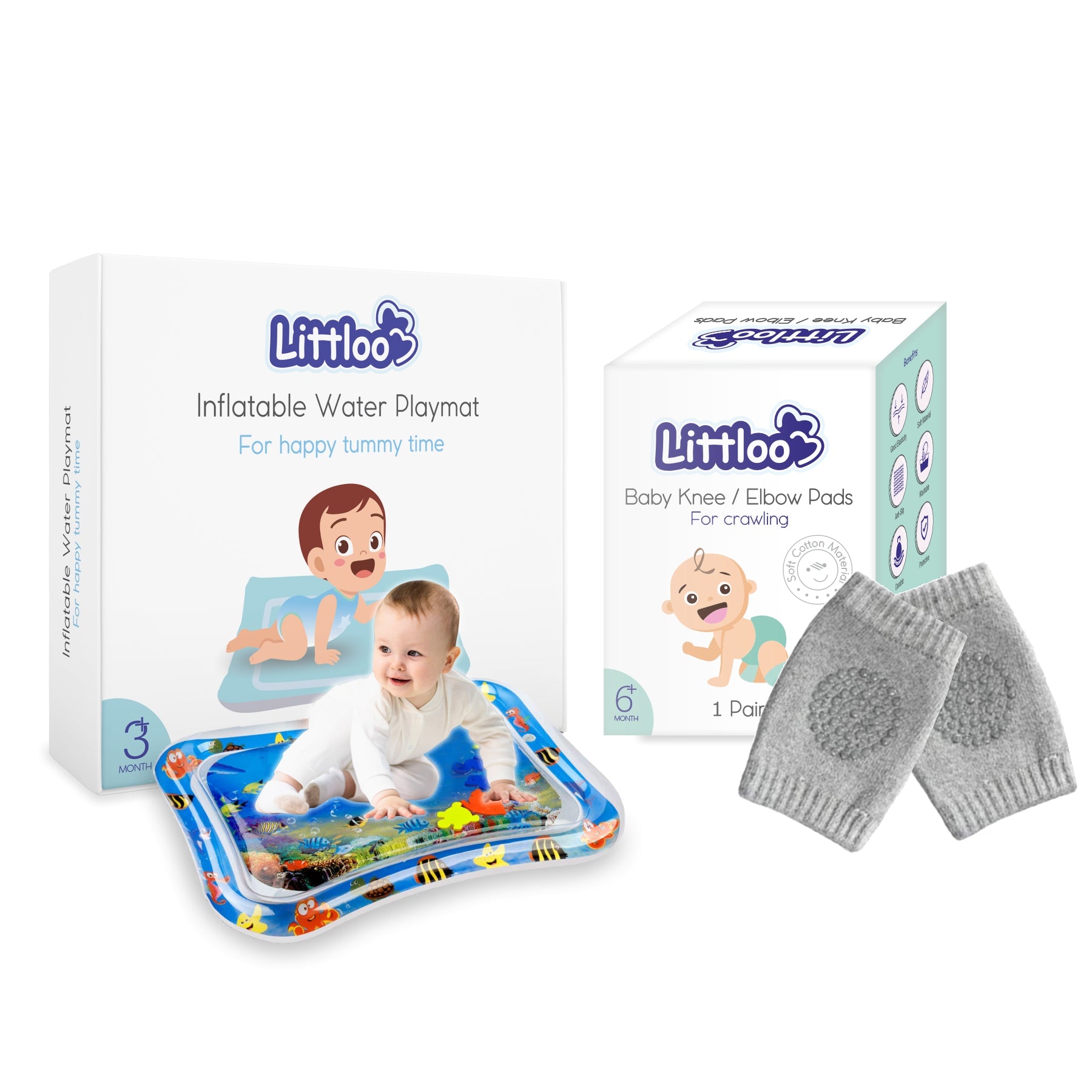 Water Playmat and Knee Pad Combo - Littloo