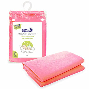Littloo Baby Care Dry Sheet (Multicolor)