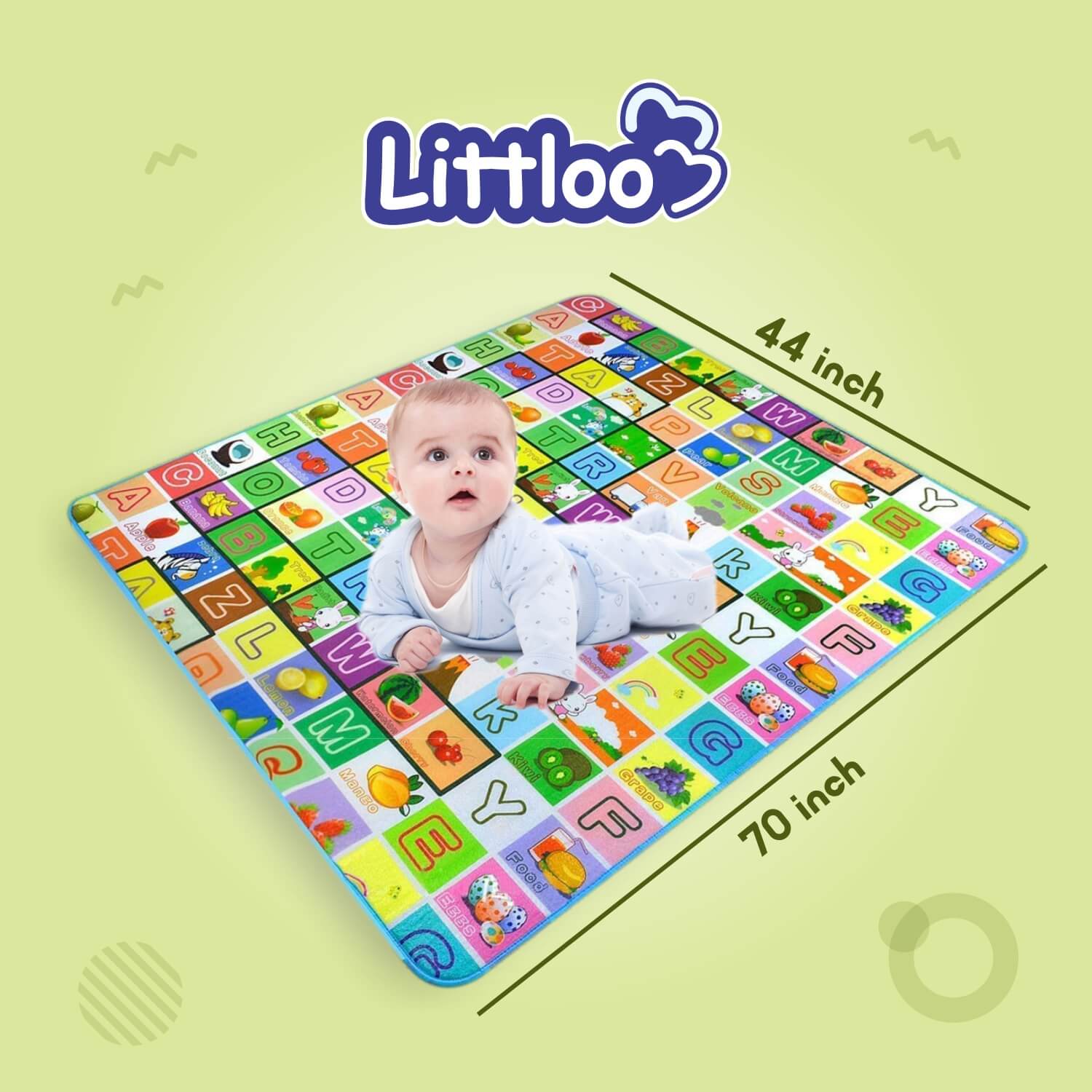 Littloo Learn Alphabets Baby Playmat - Littloo